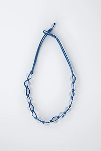 BEADED CORD NECKLACE