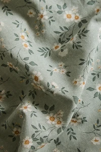 LOT DE SERVIETTES FLEURS SAUVAGES AVEC DENTELLE (LOT 2)