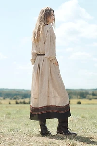 LIMITED EDITION LONG PRINT DRESS