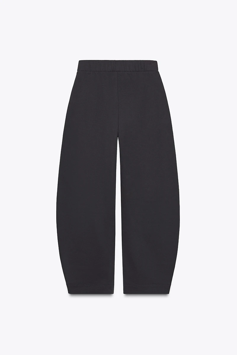 PLUSH BELTED PANTS