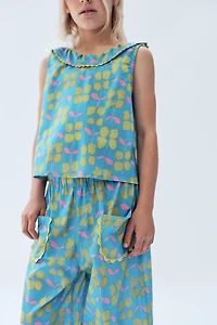 2-14 YEARS / LIMITED EDITION FLORAL PRINT CULOTTES