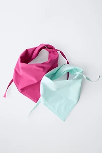 TWO-PACK OF TRIANGULAR BANDANAS