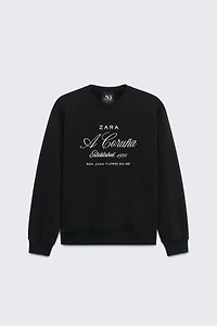 50TH ANNIVERSARY EMBROIDERED CREW NECK SWEATSHIRT