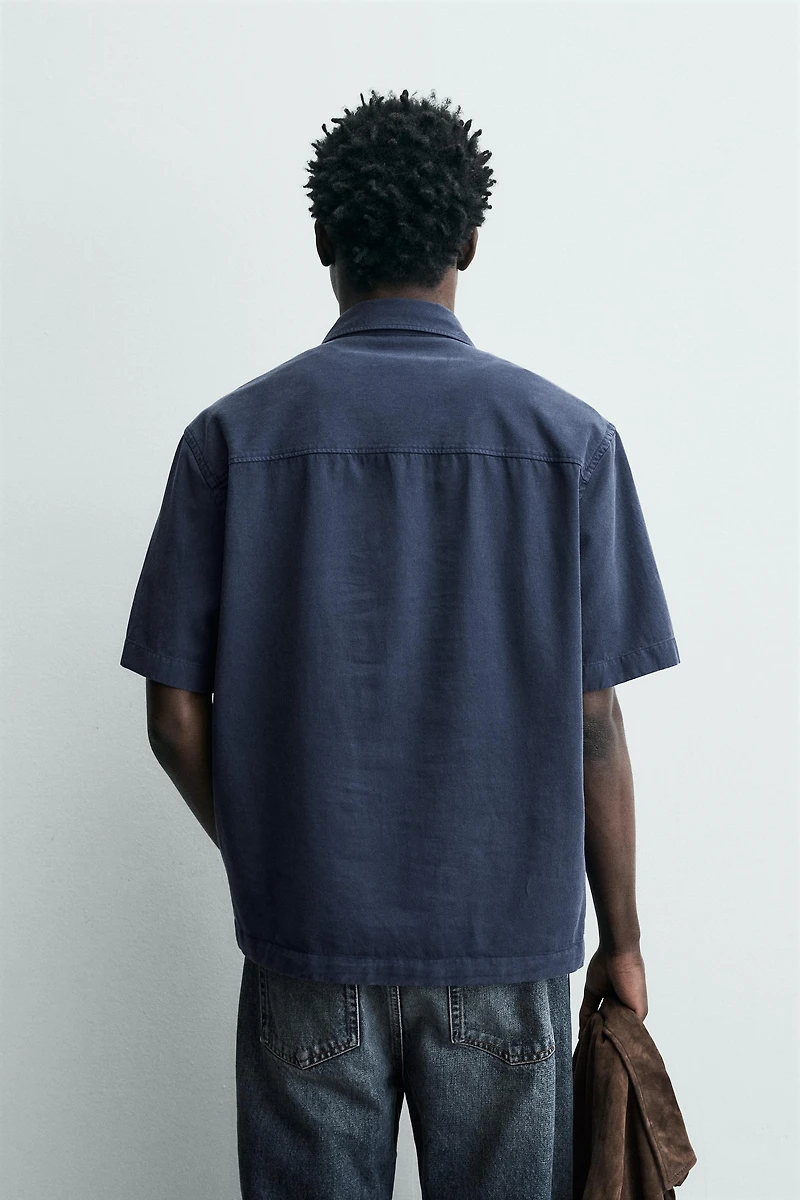LYOCELL - COTTON POLO SHIRT