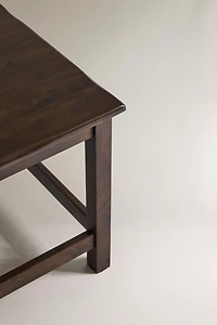 WOODEN SIDE TABLE