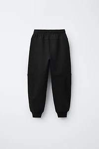 COMBINATION WAFFLE JOGGER PANTS