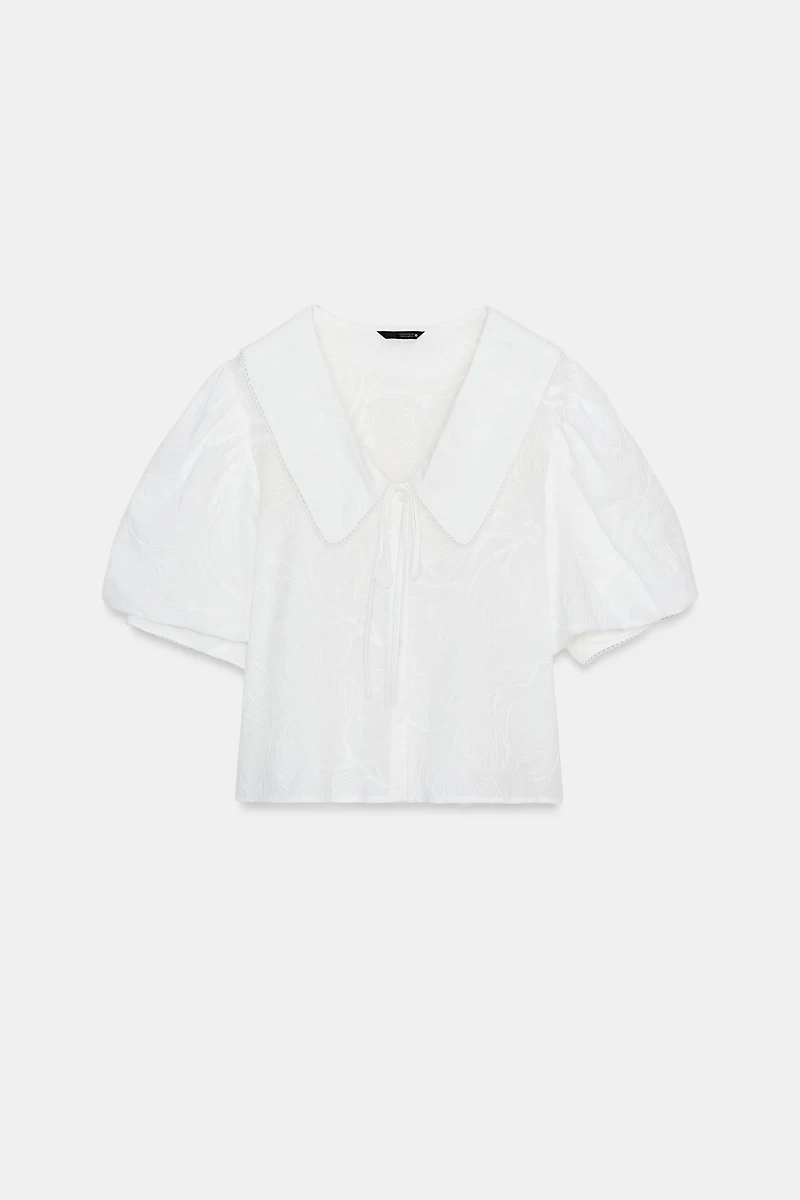 PETER PAN COLLAR BLOUSE