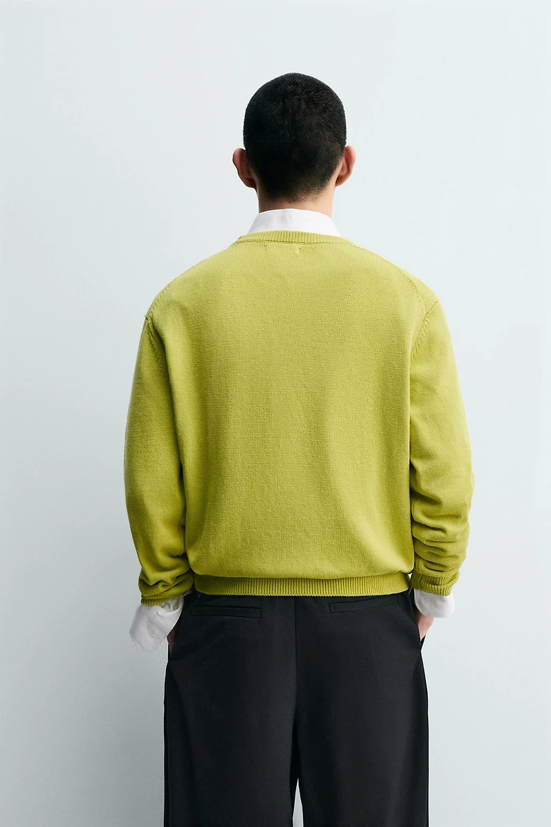 LIGHTWEIGHT COTTON JUMPER