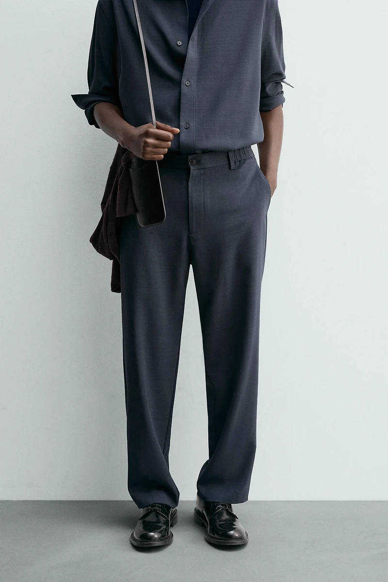 PANTALON FLUIDE COUPE DÉCONTRACTÉE