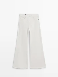Jean flare taille haute