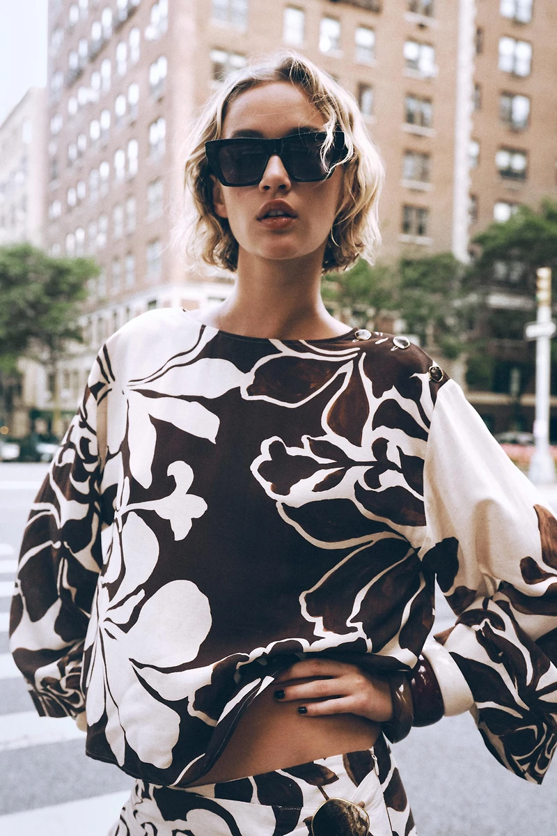FLORAL PRINT TOP