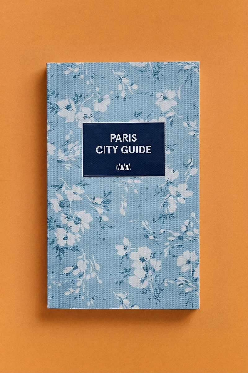 PARIS CITY GUIDE CABANA BOOK