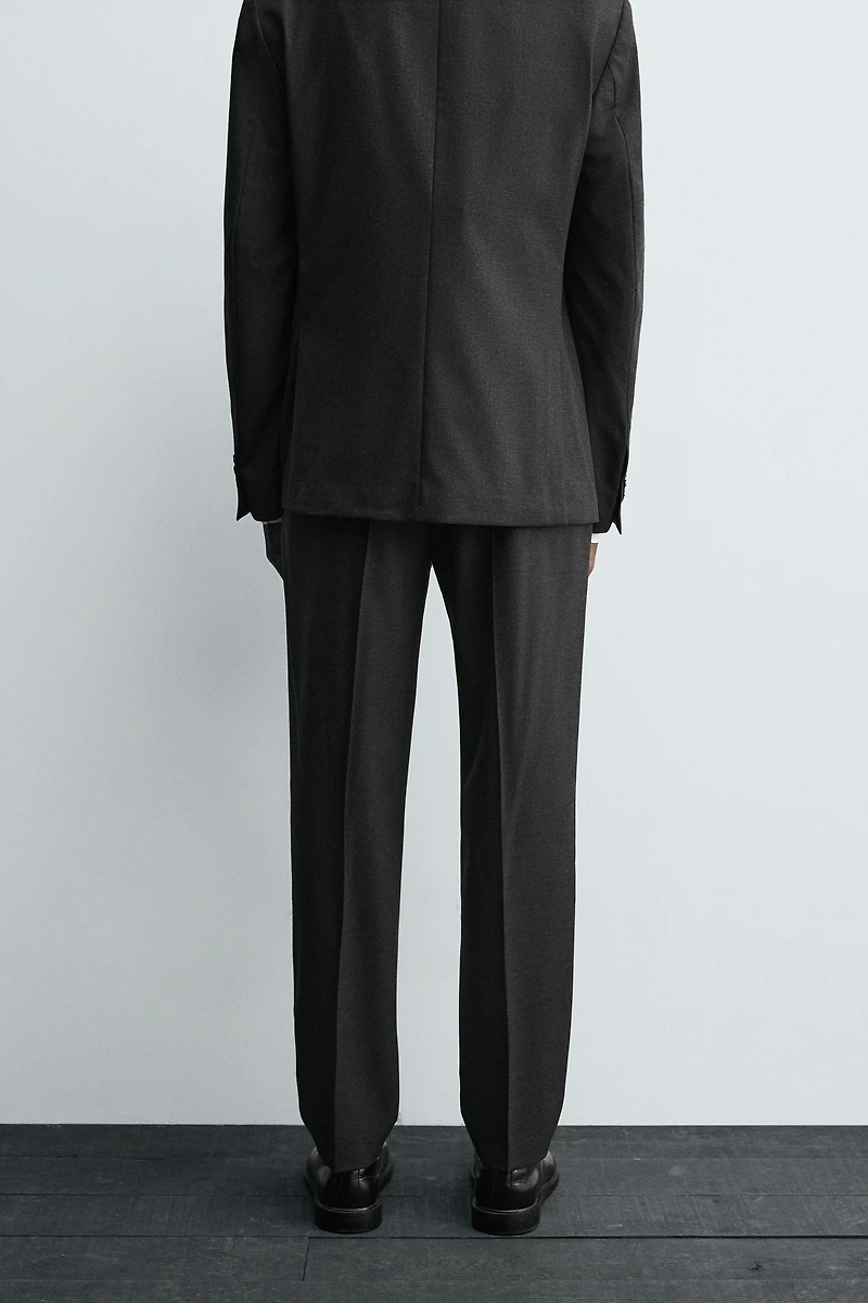 SLIM FIT SUIT PANTS