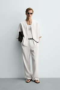 RELAXED FIT VISCOSE-HEMP PANTS