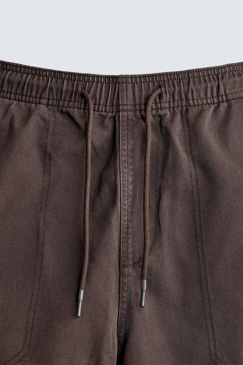 SHORT RELAXED FIT DÉLAVÉ