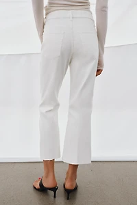 JEAN ZW COLLECTION CROPPED FLARE TAILLE MOYENNE