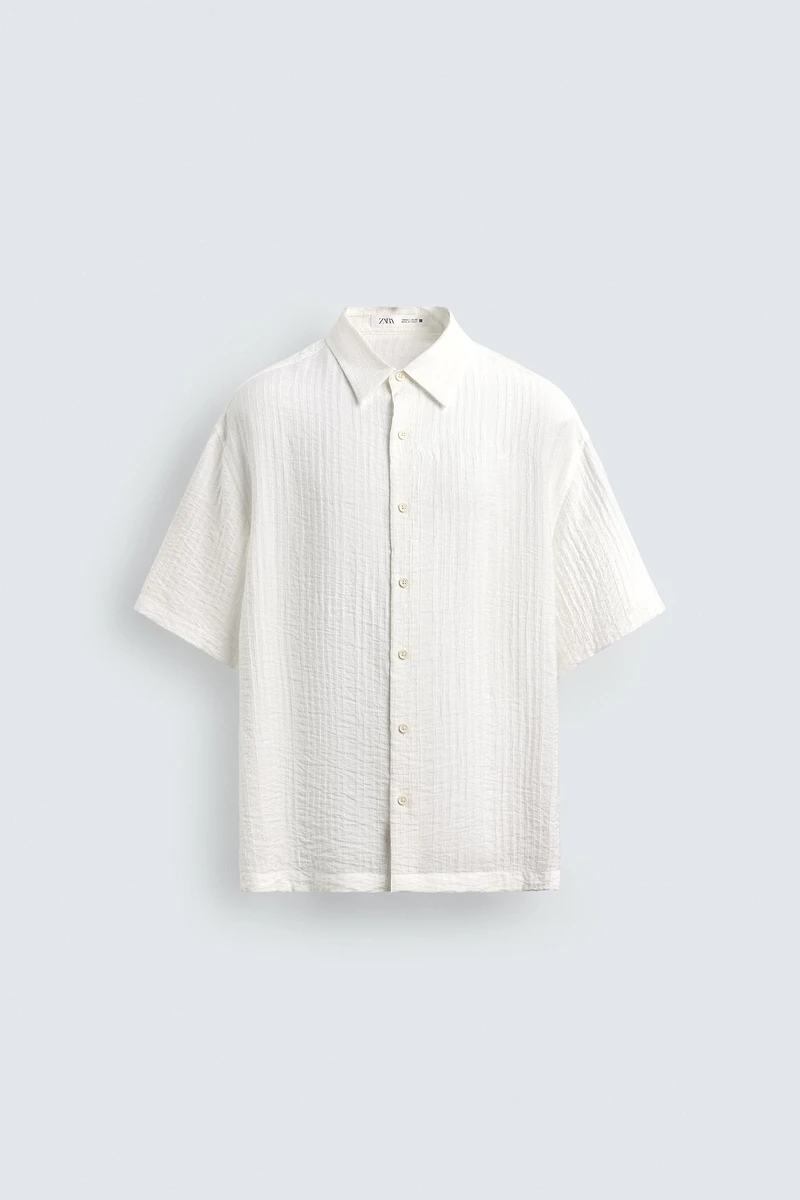 CHEMISE FLUIDE STRUCTURÉE