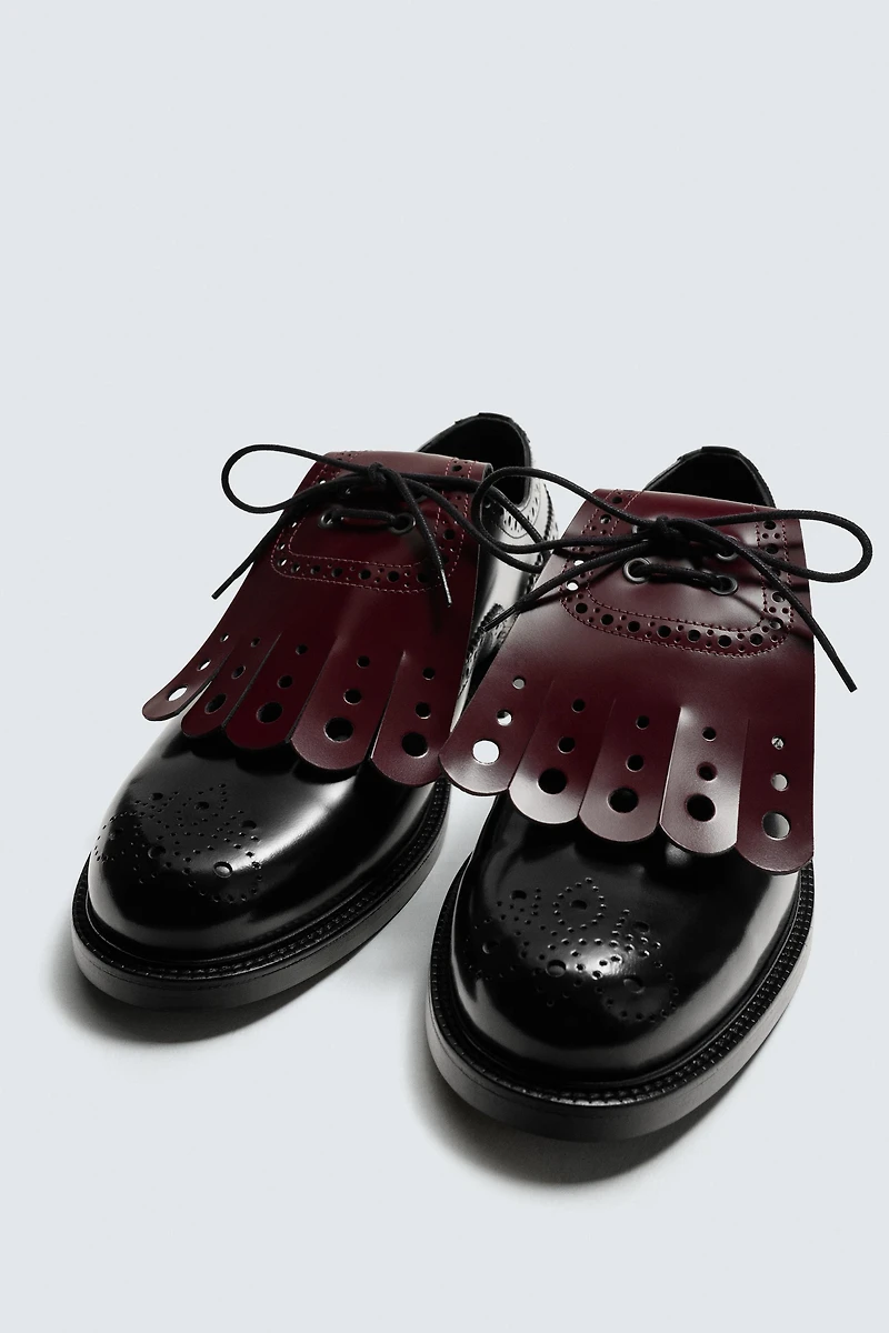 CHAUSSURES EN CUIR HARRY LAMBERT FOR ZARA X DISNEY