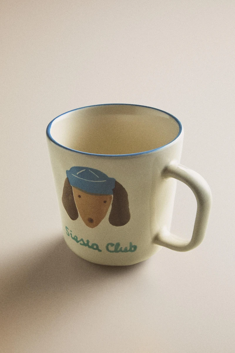 KIDS' CERAMIC DOG MUG