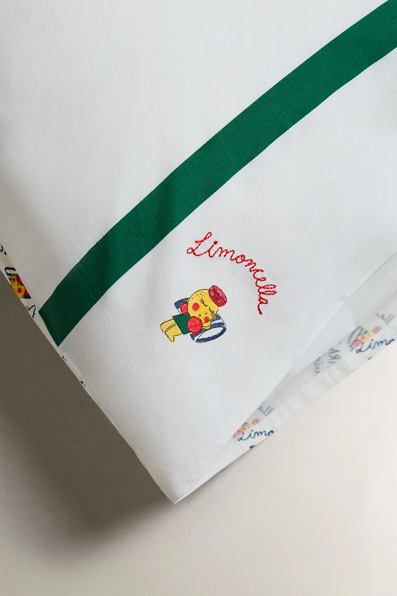 KIDS' LIMONCELLA X THE ANIMALS OBSERVATORY PILLOWCASE