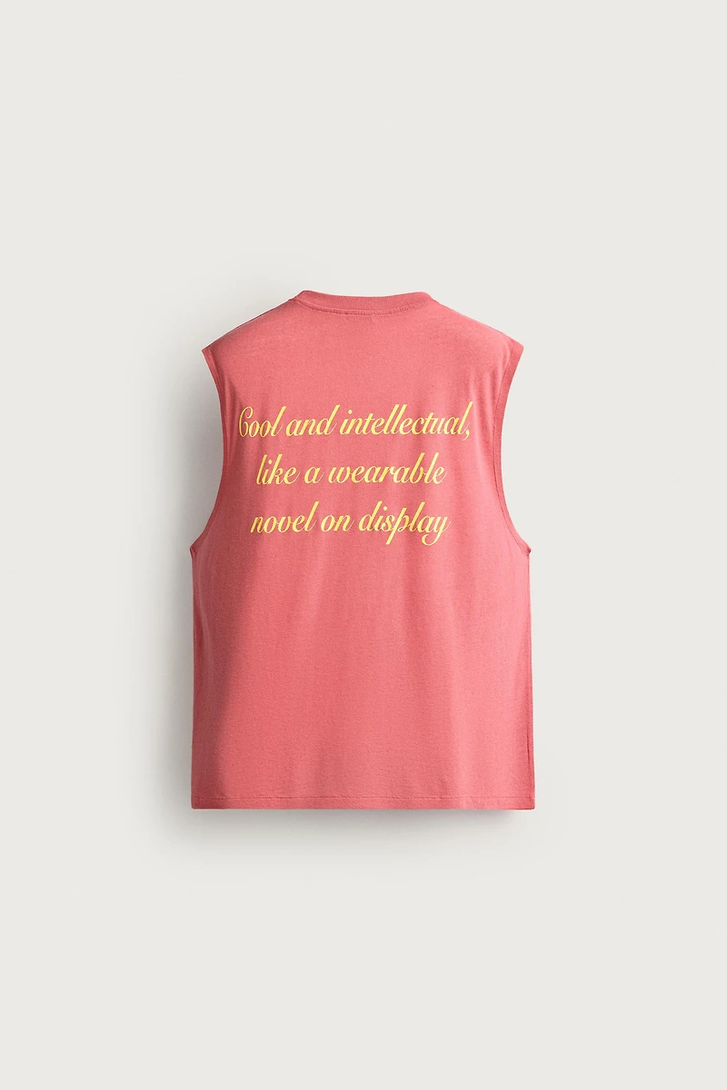 RELAXED FIT GRAPHIC TANK TOP