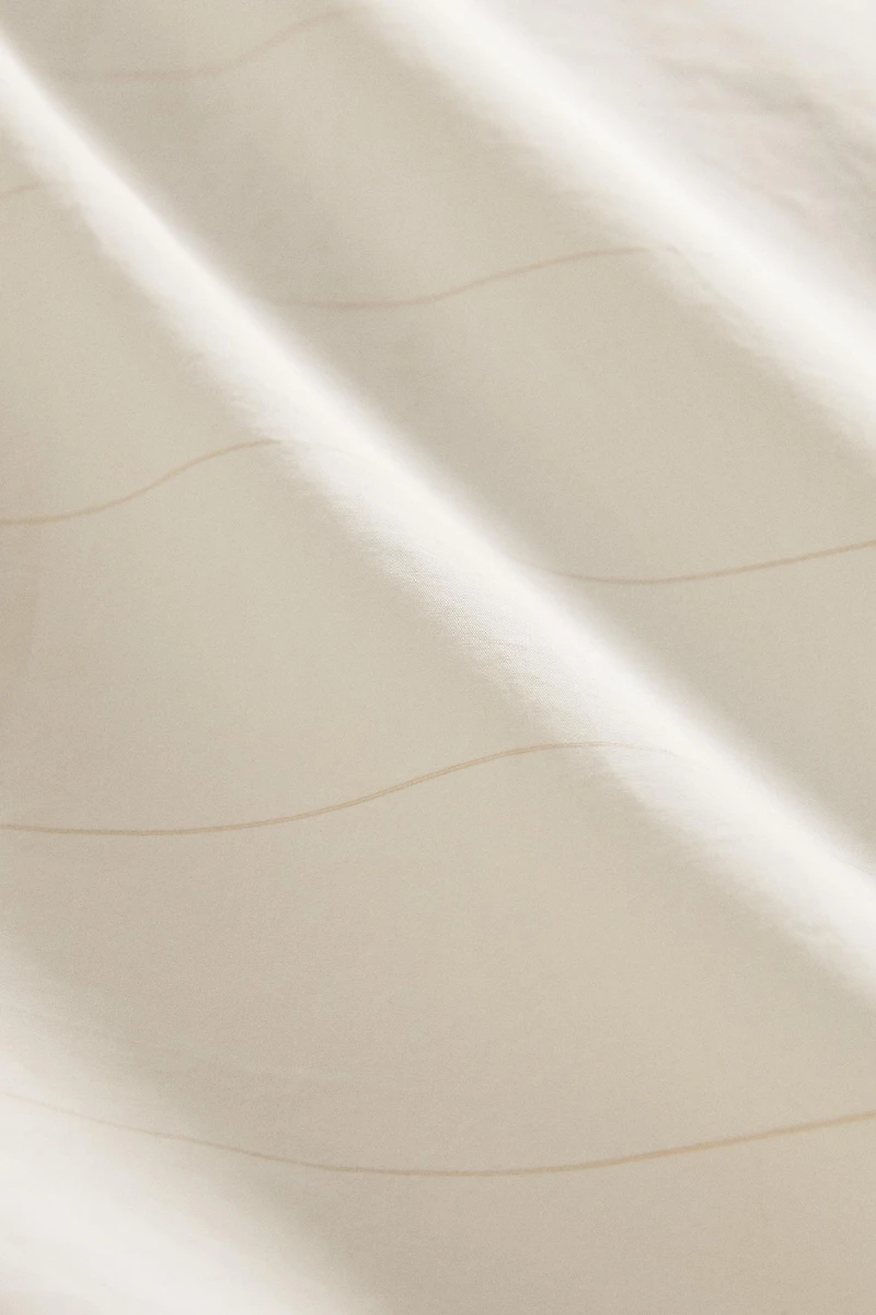 STRIPED DUVET COVER
