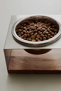 PET BOWL AND STAND SET
