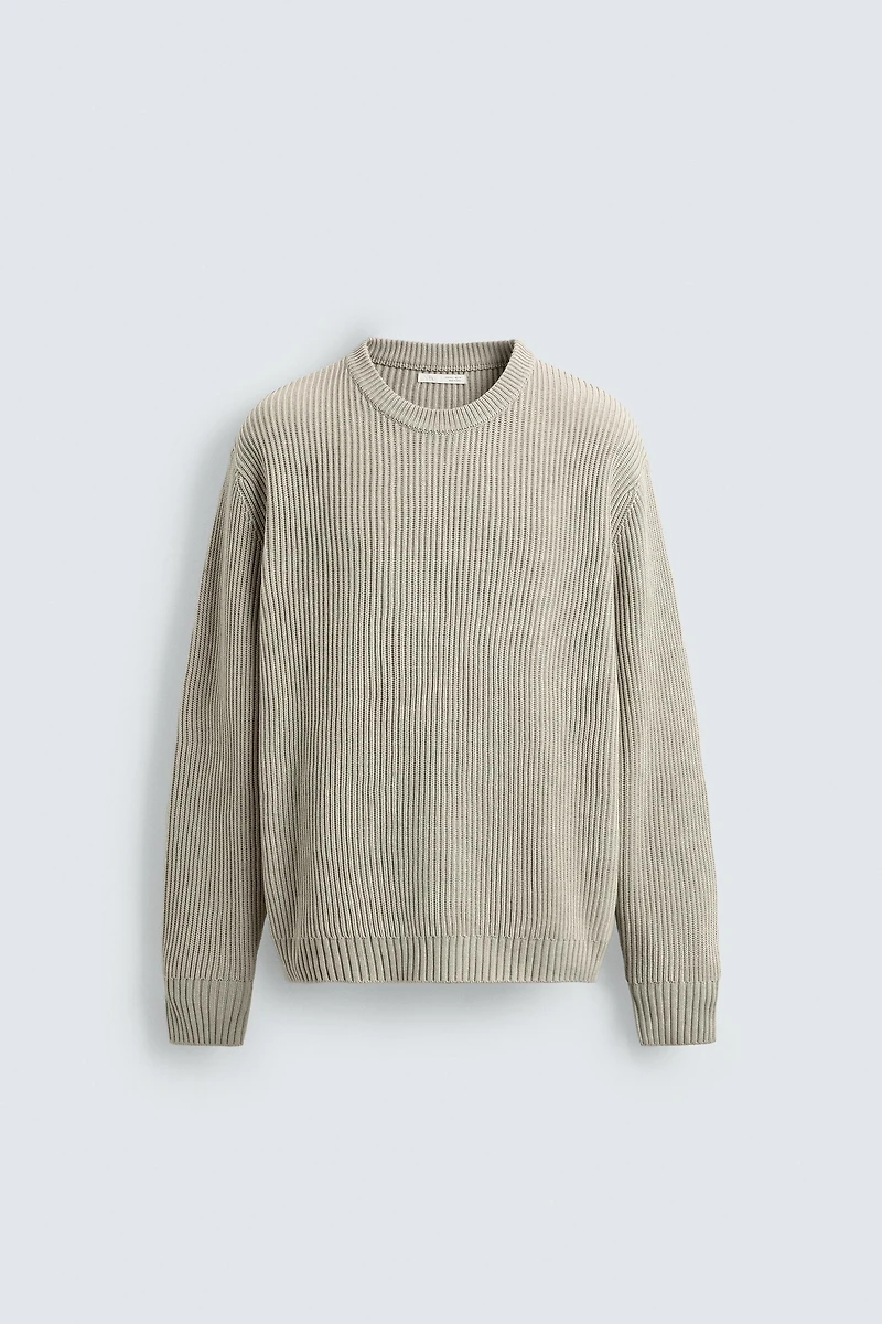 PURL KNIT JUMPER