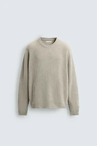 PURL KNIT JUMPER