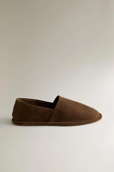 LEATHER MOROCCAN SLIPPERS