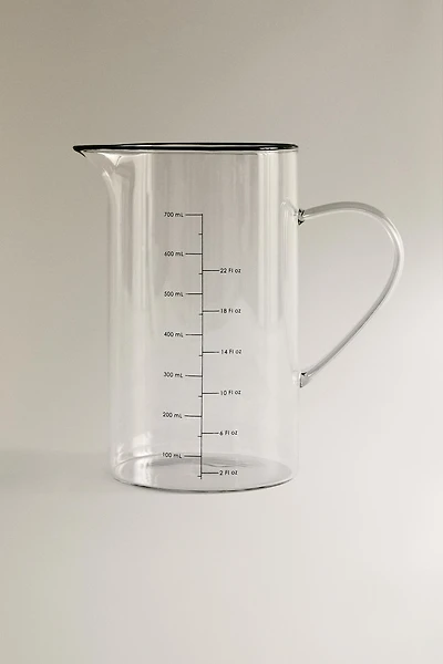 BOROSILICATE GLASS MEASURING PITCHER