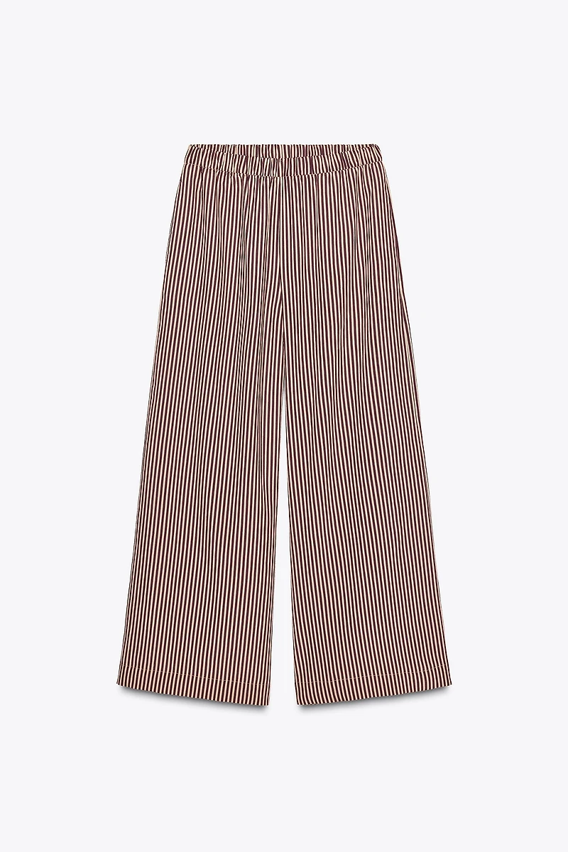 ZW COLLECTION STRIPED FLOWY PANTS