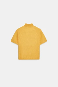 SHORT SLEEVE SOFT KNIT JUMPER