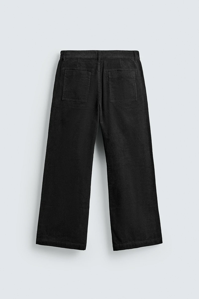 FLARE CORDUROY PANTS