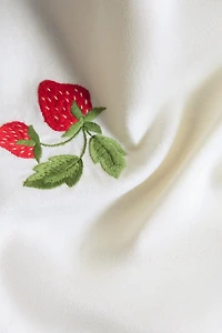 FRUIT EMBROIDERED TABLECLOTH