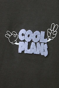 EMBROIDERED DETAIL T-SHIRT