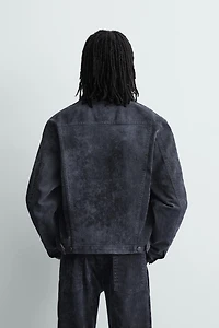 VESTE COURTE EN VELOURS CÔTELÉ