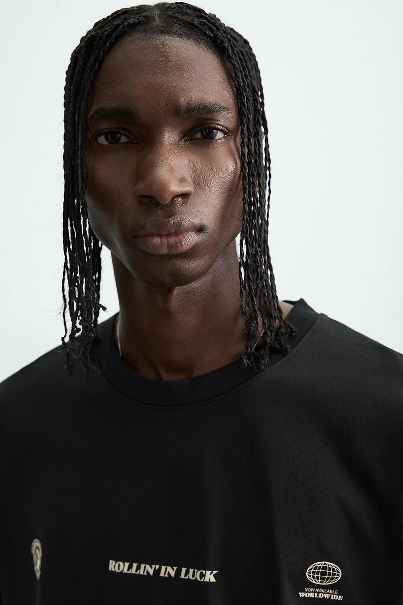 T-SHIRT À IMPRIMÉ DÉS