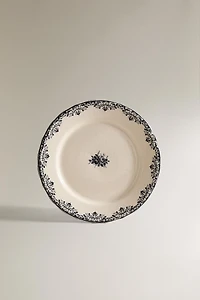 ASSIETTE À DESSERT MOTIF PLACÉ