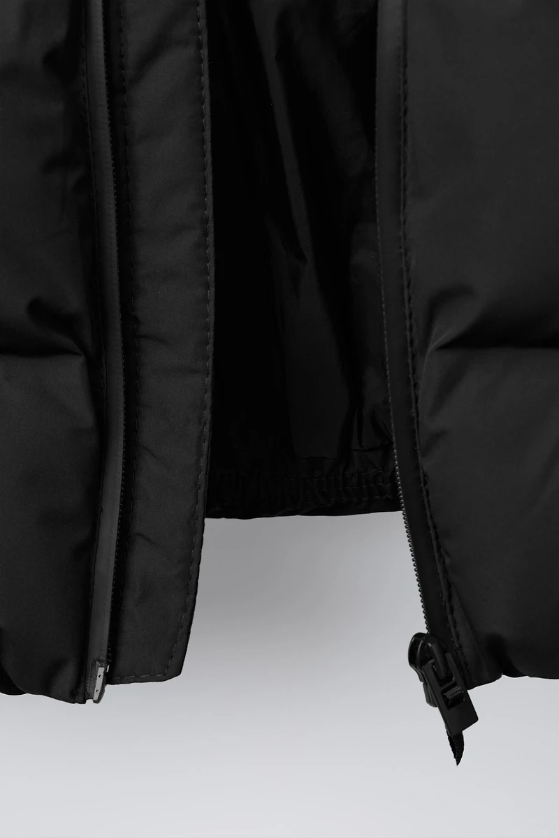 WATER REPELLENT LABEL PADDED COAT