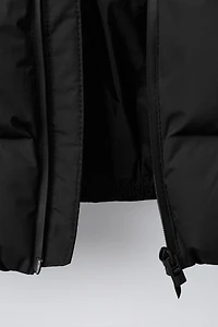 WATER REPELLENT LABEL PADDED COAT