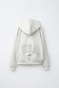 ZIP JOGGING SWEATSHIRT