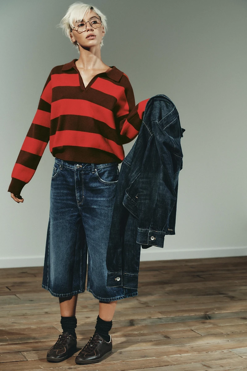 SHORT JORTS EN DENIM TRF TAILLE NORMALE