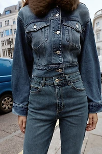 Z.01 HIGH WAIST COMFORT MOM FIT JEANS
