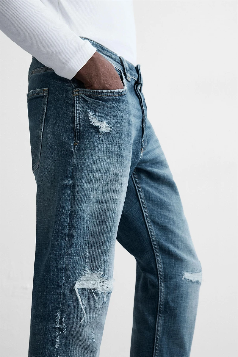 JEAN SKINNY DÉCHIRÉ