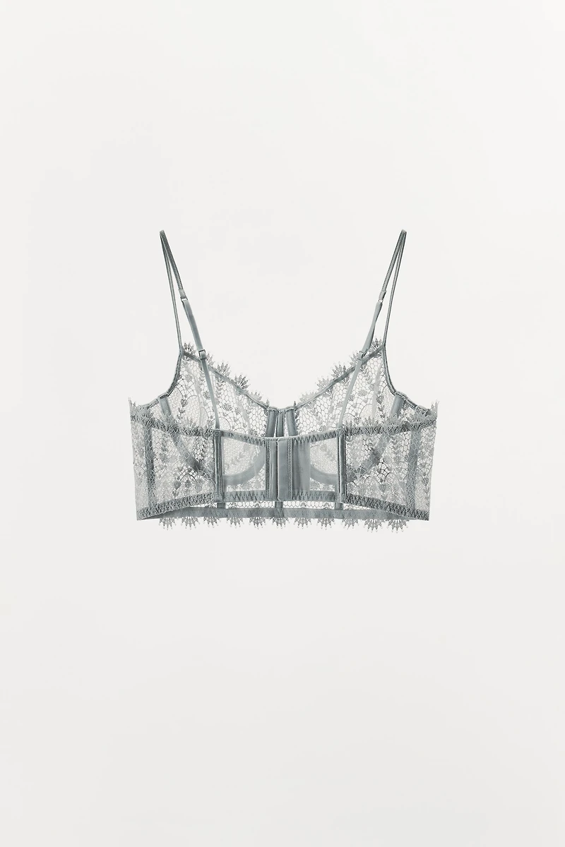 GUIPURE UNDERWIRE BRALETTE