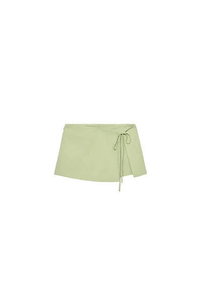 TIED SKORT