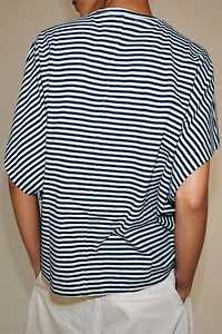 STRIPED OVERSIZED T-SHIRT