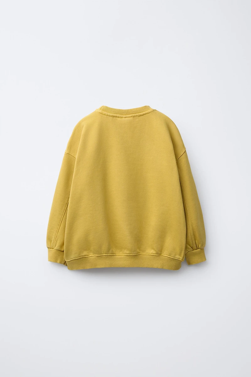 UNIVERSITY TEXT SWEATSHIRT