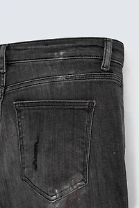 RIPPED SKINNY FIT JEANS